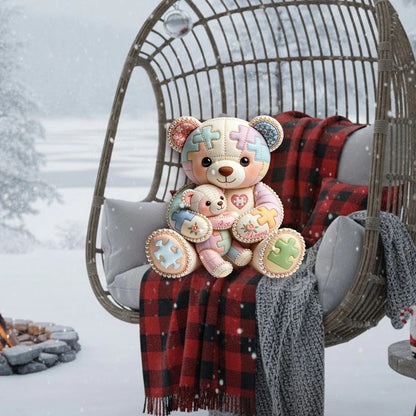 Autism Mom - Personalized Mother Shaped Pillow