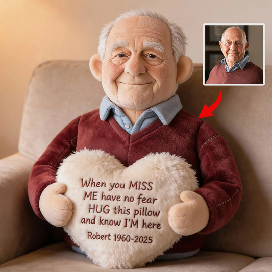 Memorial Pillow - Personalized Shaped Pillow