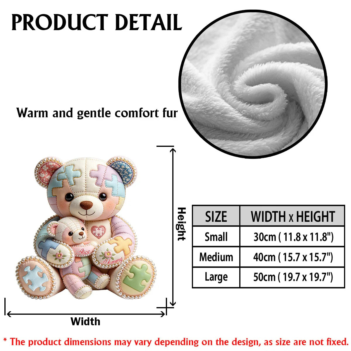 Autism Mom - Personalized Mother Shaped Pillow