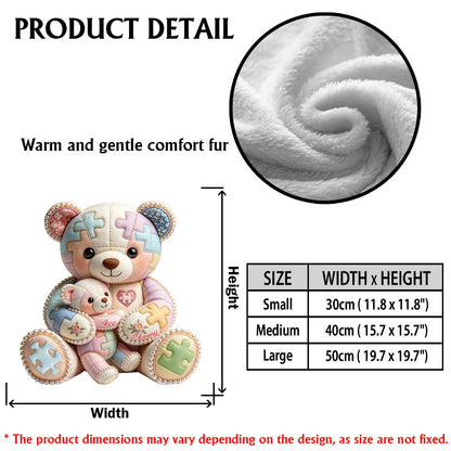 Autism Mom - Personalized Mother Shaped Pillow