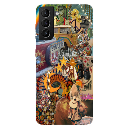 Psychedelic Hippie Collage Phone Case