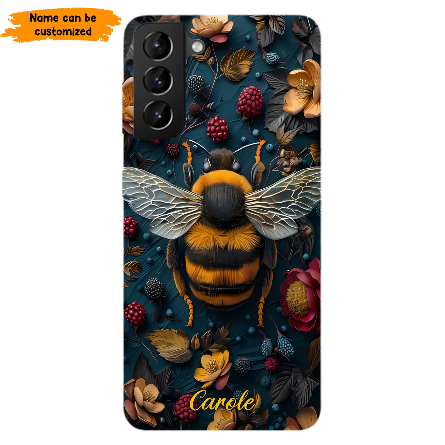 Bee & Floral Phone Case Phone Case