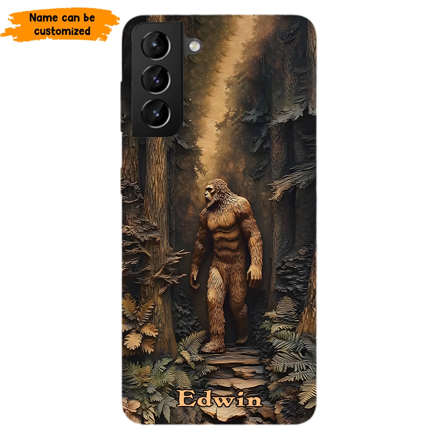 Legend in the Trees – Personalized Sasquatch Phone Case