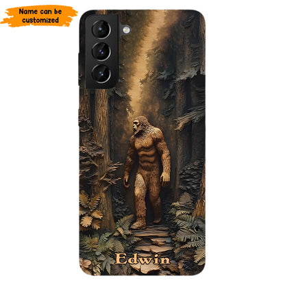 Legend in the Trees – Personalized Sasquatch Phone Case