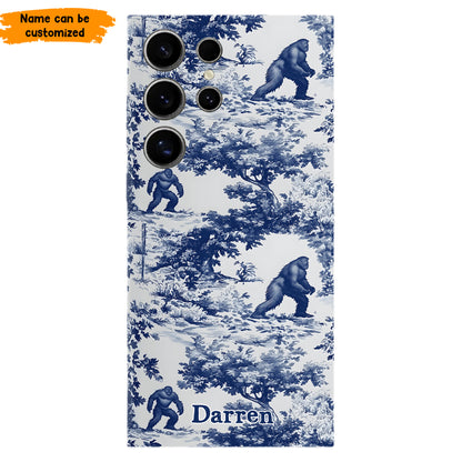 Toile Of The Wild - Personalized Bigfoot Phone Case