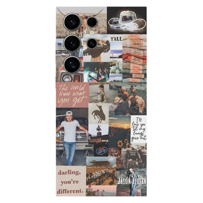 Country Soul Collage – Western Charm Phone Case