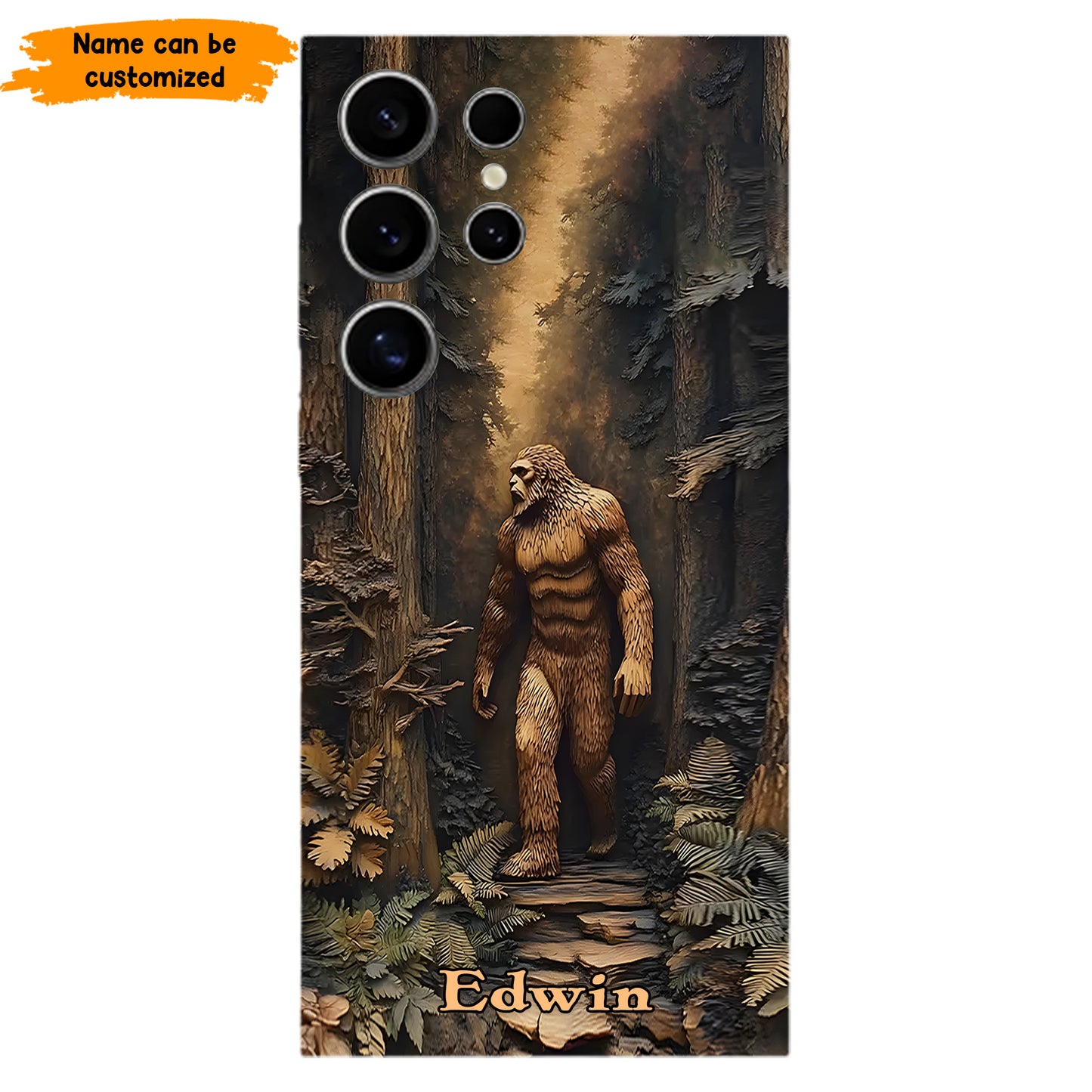 Legend in the Trees – Personalized Sasquatch Phone Case