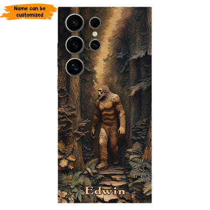Legend in the Trees – Personalized Sasquatch Phone Case
