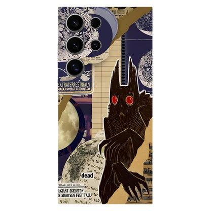 Cryptid Files Phone Case – Mothman Evidence Collage