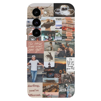 Country Soul Collage – Western Charm Phone Case