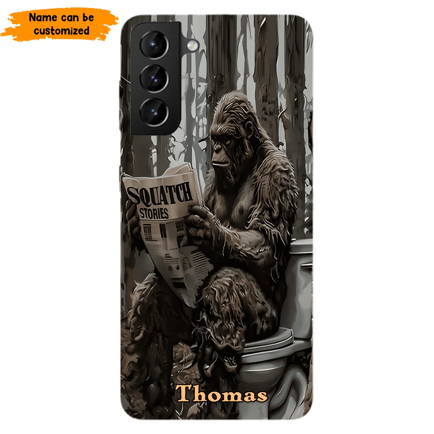 "Squatch Stories” – Personalized Bigfoot Phone Case