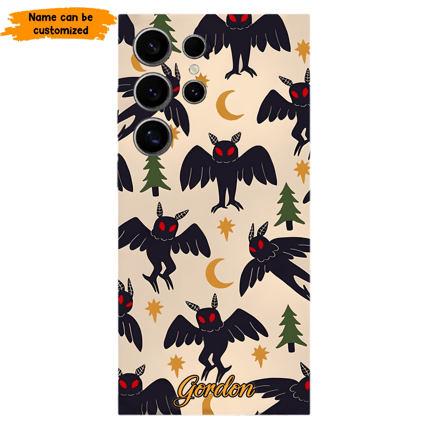 Cute Mothman Pattern - Personalized Phone Case