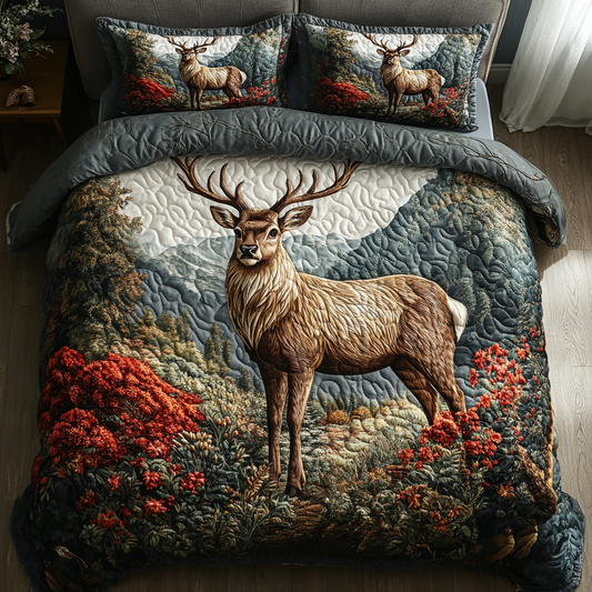 Wildlife Quilt Bedding Set