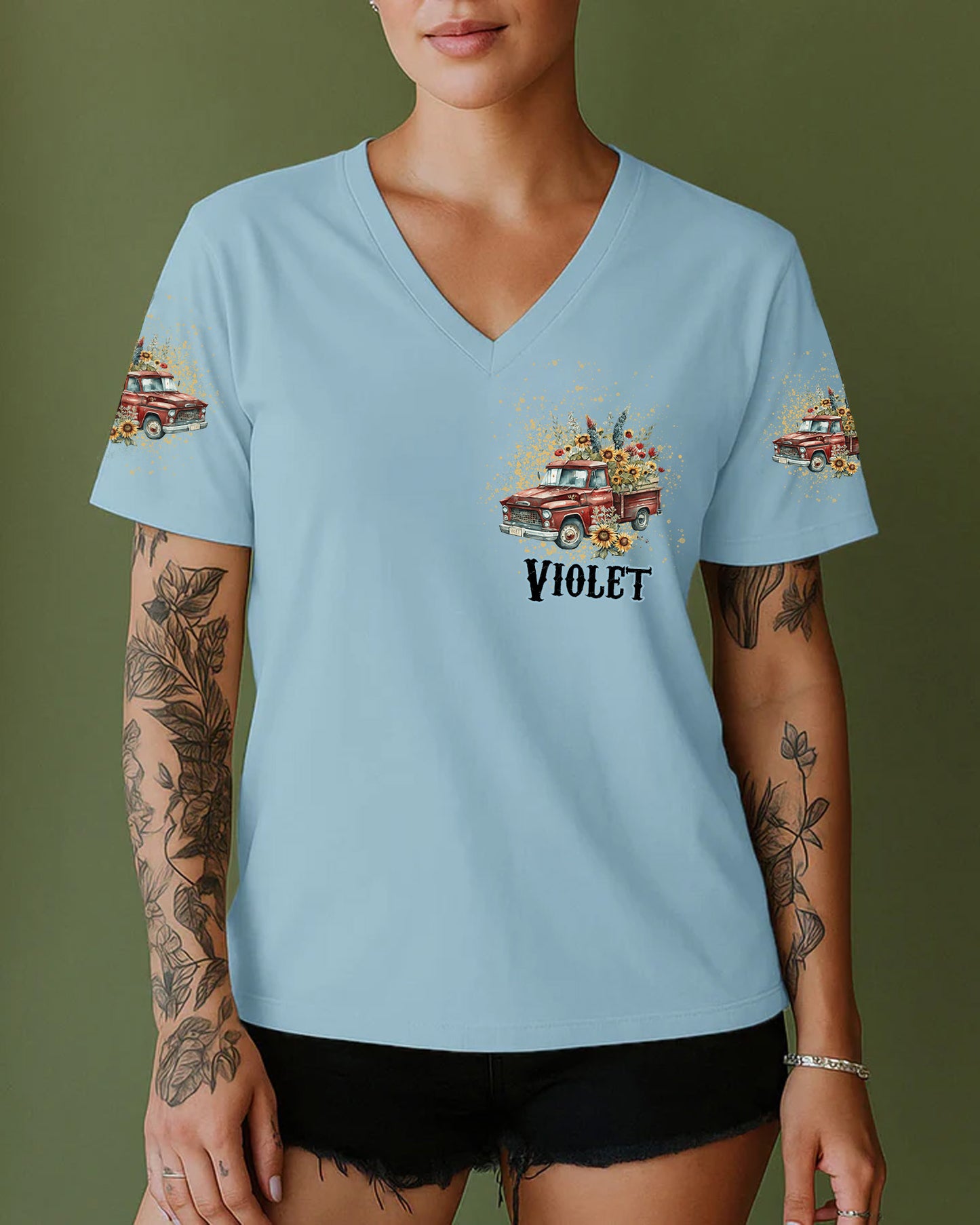 Jesus Take The Wheel - Personalize All Over Print