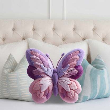 Personalized Beautiful Butterfly Shaped Pillow