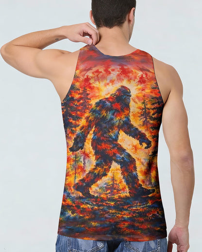THE FOREST WALKER BIGFOOT ALL OVER PRINT SHIRT