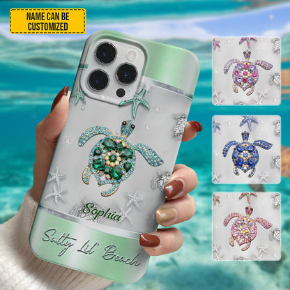 Sea Turtle Beautiful - Personalized Turtle Phone Case