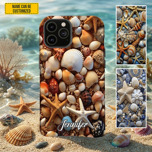 Personalized Seashell Ocean Phone Case