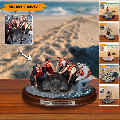 Sea Turtles & Me – Personalized Best Friend Acrylic Plaque