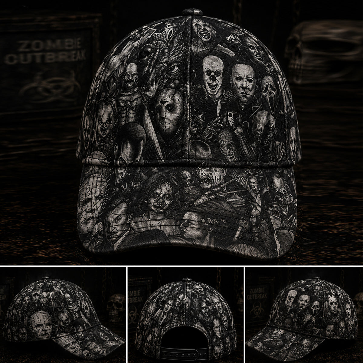 Halloween Horror Icons Classic Cap Version 10