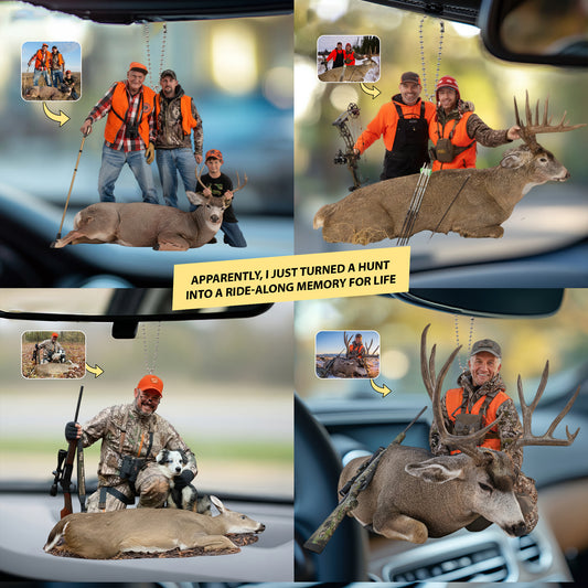 Trophy Moments – Personalized Photo Car Ornament