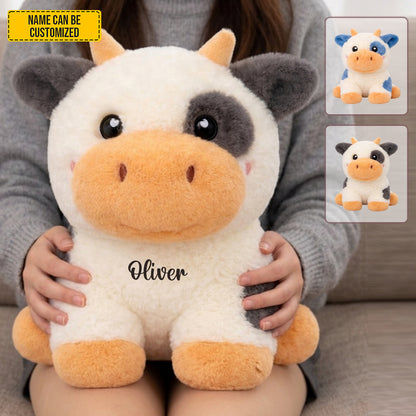 Personalized Cute Cow Custom Shaped Pillow