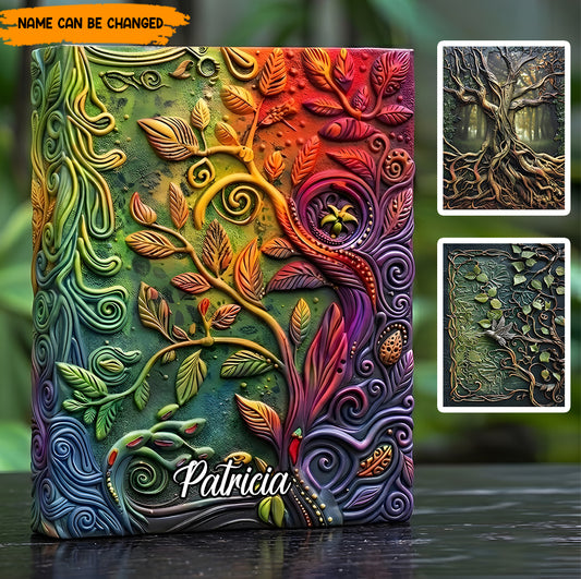 Personalized Tree of Life Leather Journal