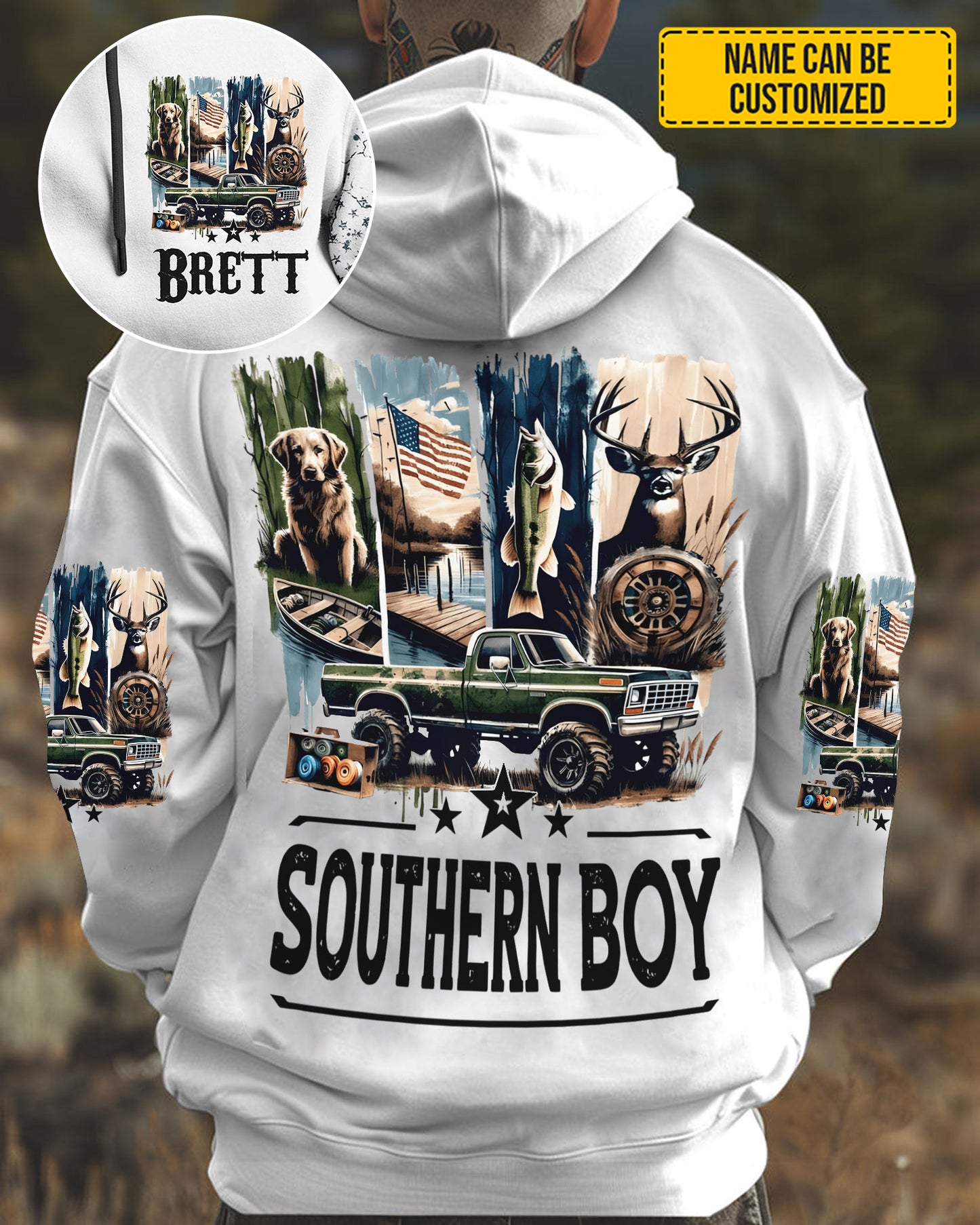 Southern Legend – Personalized Country All Over Print