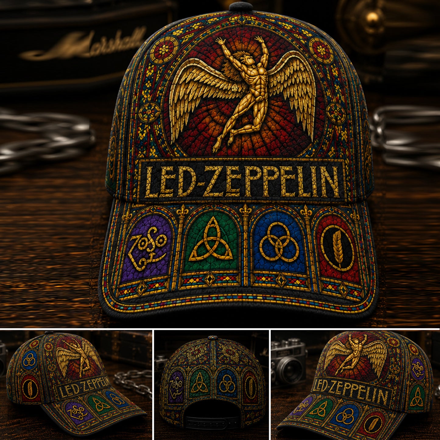 Rock Lovers – Legends Edition Classic Led-Zeppelin Cap Version 135