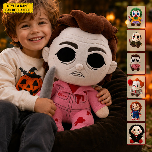 Personalized Horror Character Custom Shaped Pillow