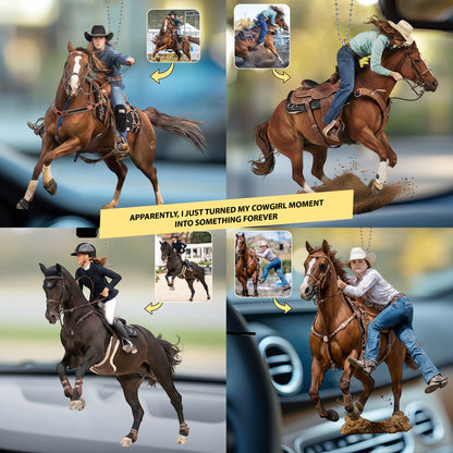 Rider Legend - Personalized Western Keychain