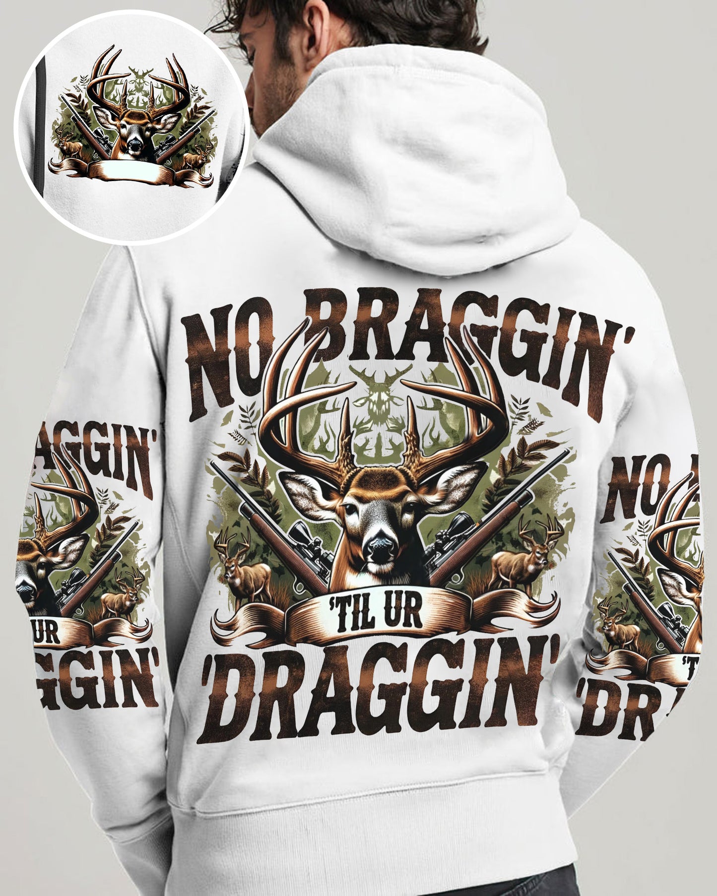 Shoot Straight, Drag Heavy – Personalized All Over Print Shirt