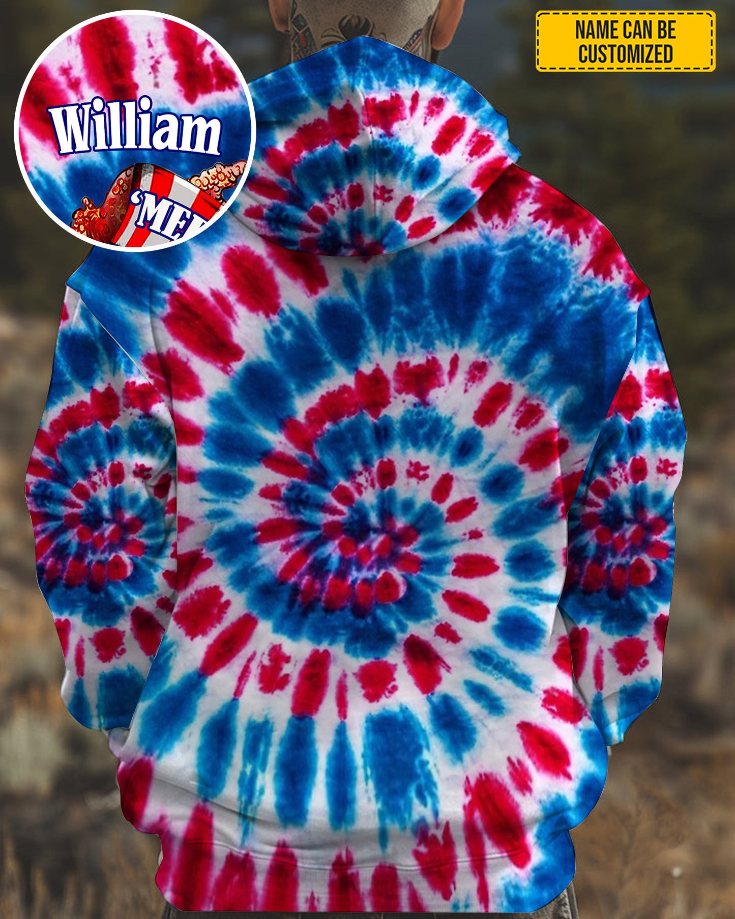Chicken Rooster Patriotic - Personalized Chicken All Over Print Shirt