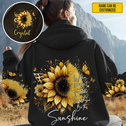 Sunflower Inspirational - Personalized Sunflower All Over Print Shirt
