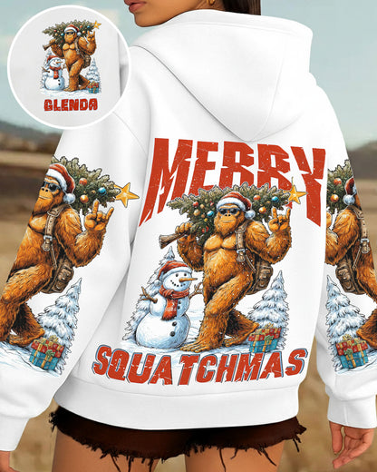 Merry Squatchmas – Personalized Sasquatch All Over Print Shirt