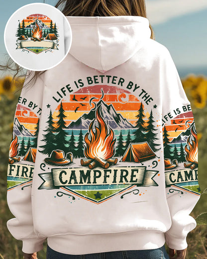Personalized Life Is Better By The Campfire All Over Print Shirt