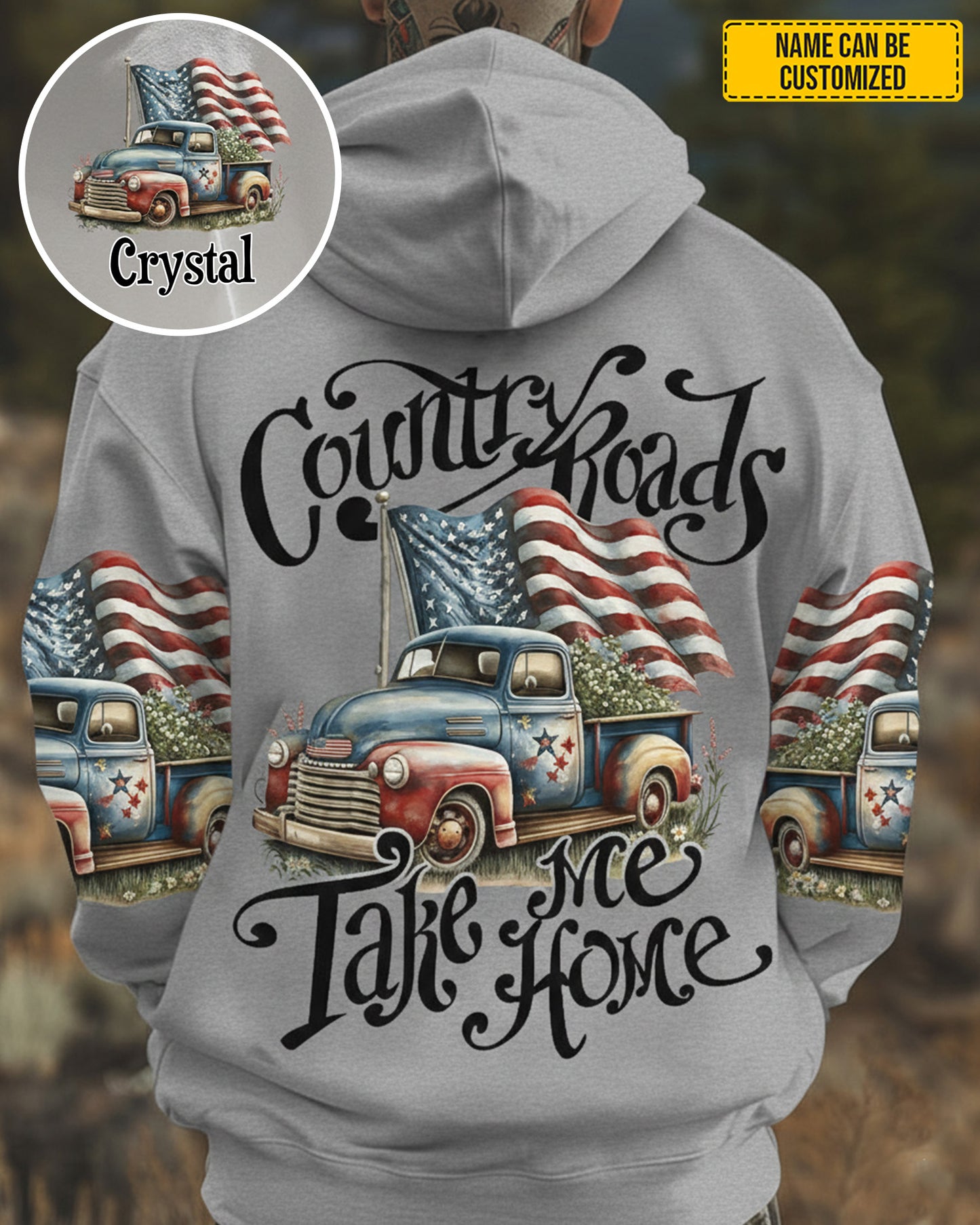 Country Road Take Me Home - Personalized All Over Print Shirt