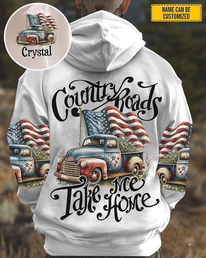 Country Road Take Me Home - Personalized All Over Print Shirt