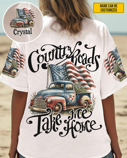 Country Road Take Me Home - Personalized All Over Print Shirt