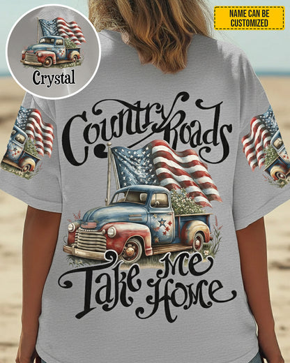 Country Road Take Me Home - Personalized All Over Print Shirt