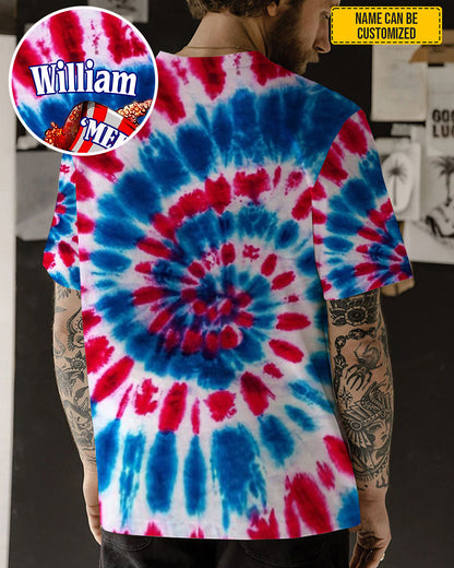 Chicken Rooster Patriotic - Personalized Chicken All Over Print Shirt