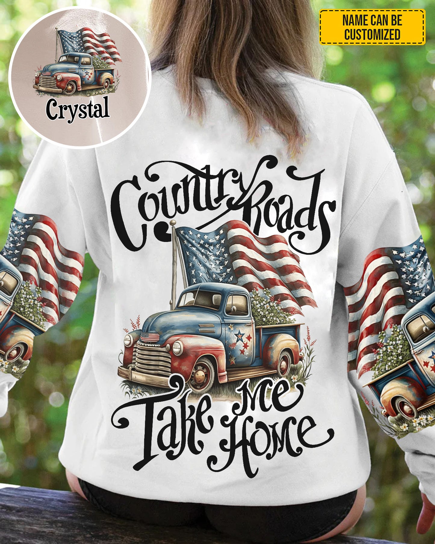 Country Road Take Me Home - Personalized All Over Print Shirt