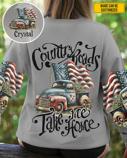 Country Road Take Me Home - Personalized All Over Print Shirt