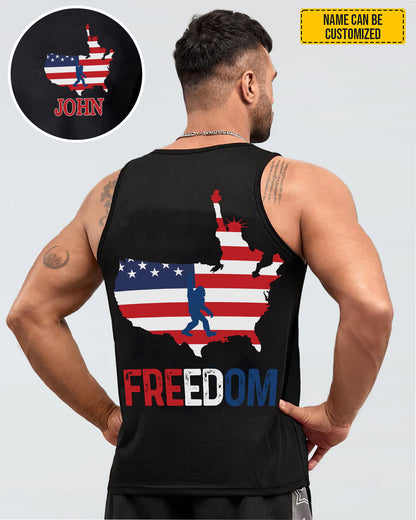 Bigfoot FREEDOM – Personalized Bigfoot All Over Print Shirt