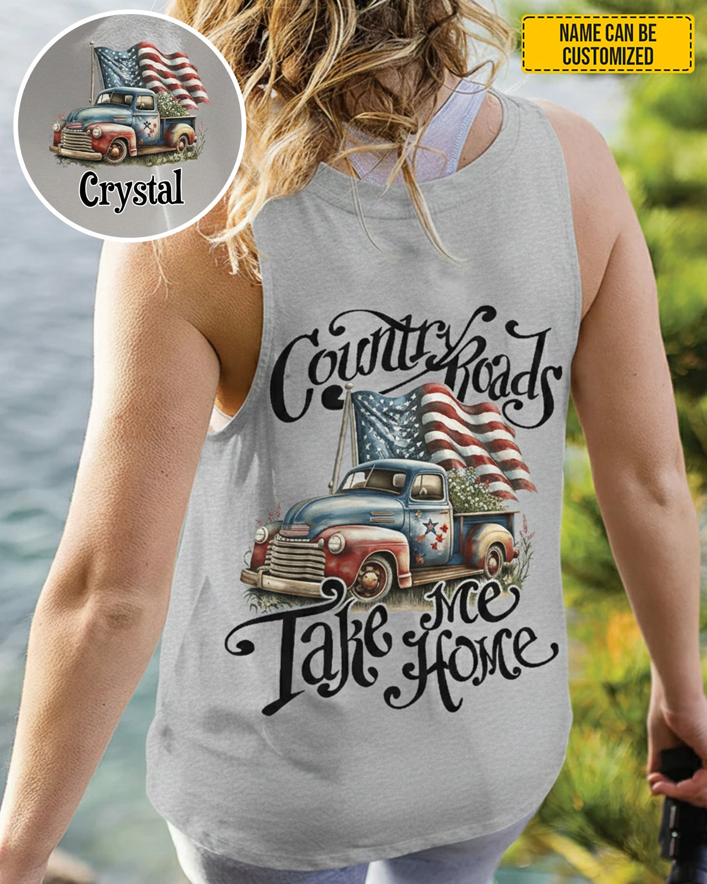 Country Road Take Me Home - Personalized All Over Print Shirt