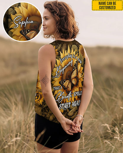 Beautiful Sunflower - Personalized All Over Print Shirt