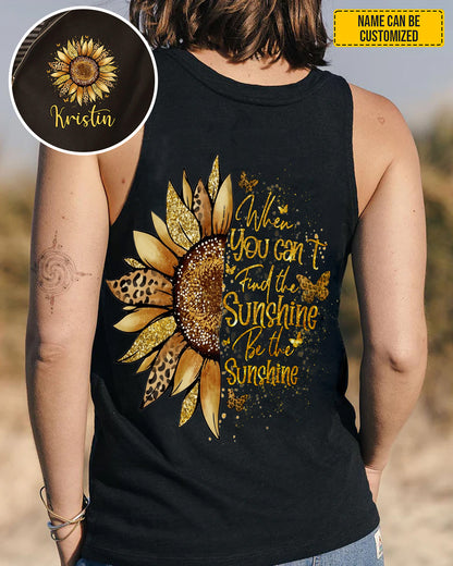 Be The Sunshine - Personalized Sunflower All Over Print Shirt