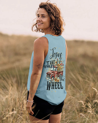 Jesus Take The Wheel - Personalize All Over Print