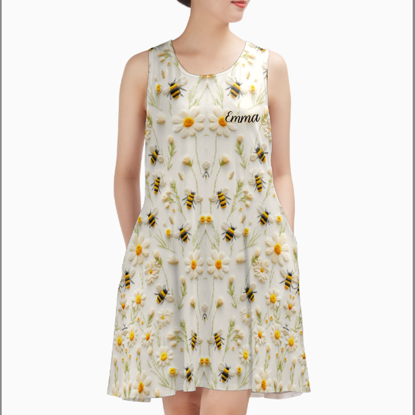 Bee & Daisy - Personalized Sleeveless Dress