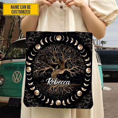 Tree Of Life Witch - Personalized Witch Tote Bag